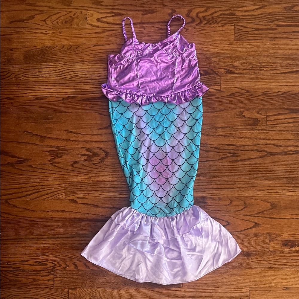 Purple and Blue Mermaid Kids Costume